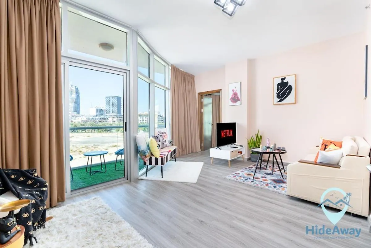 Apartment 1Br Unique Design Sleeps 4 Jvc Central Dubai