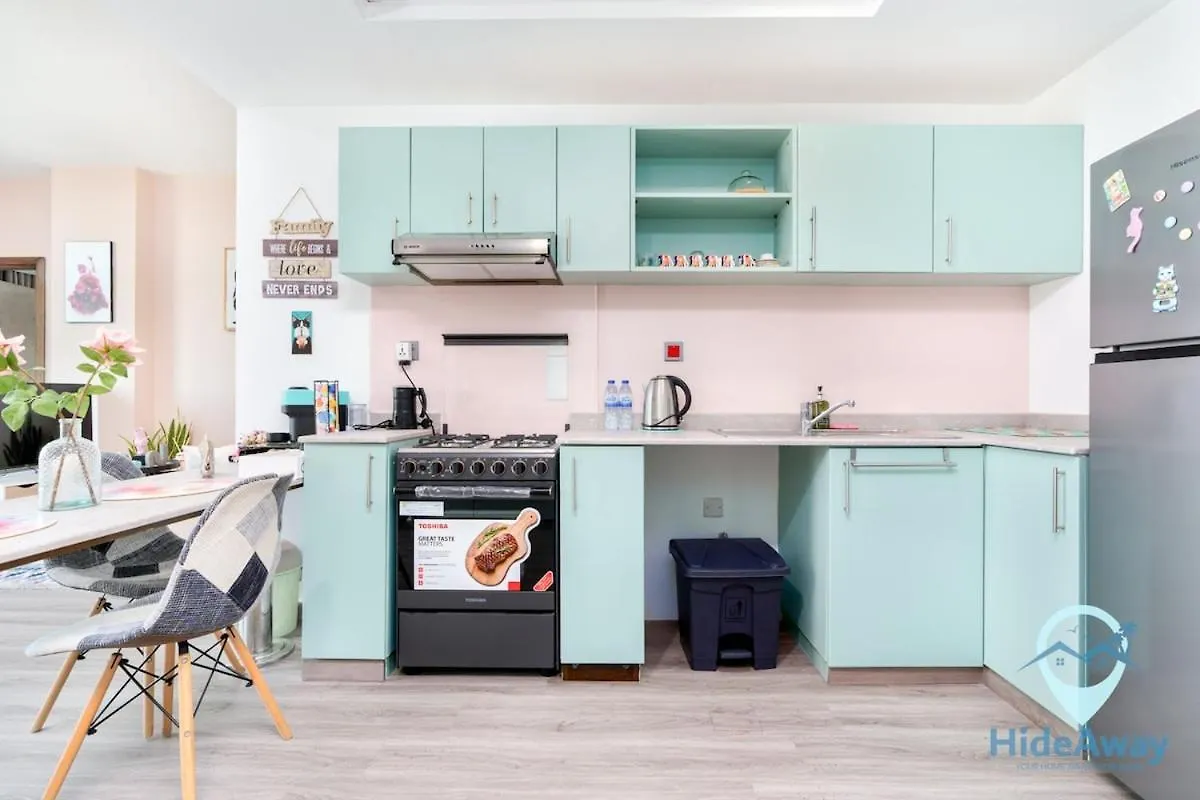 1Br Unique Design Sleeps 4 Jvc Central Dubaj Apartmán